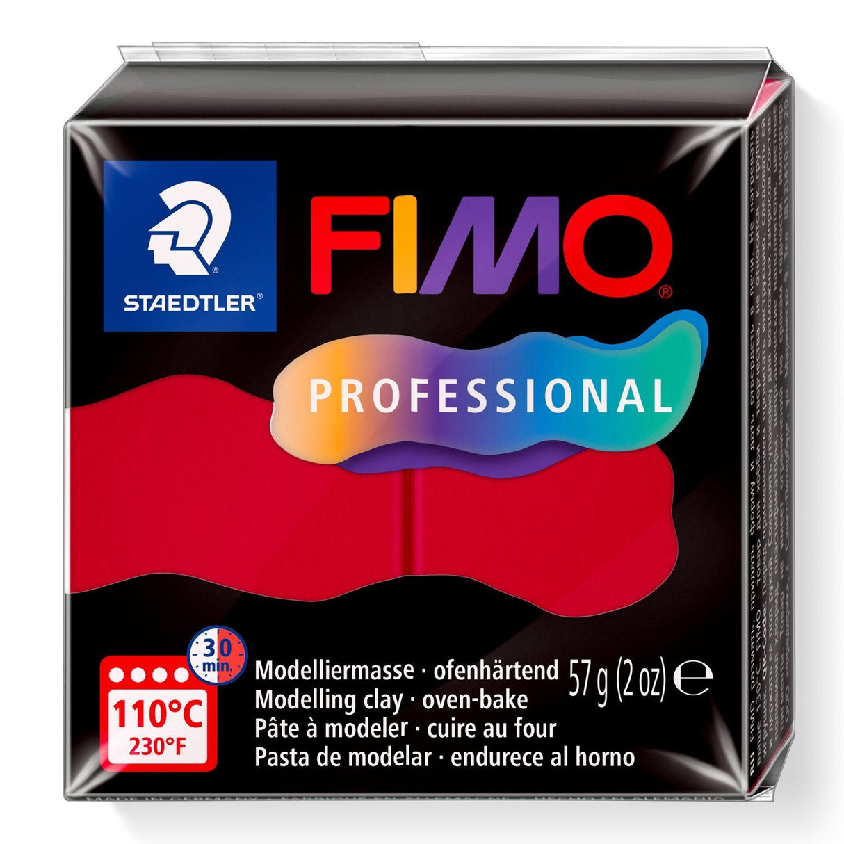 Fimo Mod.Masse Fimo Prof 57g Karmin