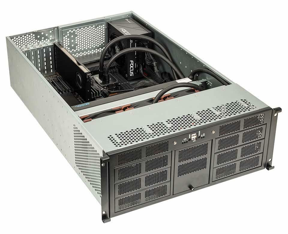 EAN 4250749710074 - bluechip BUSINESSline Workstation WS1310R AMD Ryzen™ Threadripper™ 7960X 32 GB DDR5-SDRAM 500 GB SSD NVID imagen 2