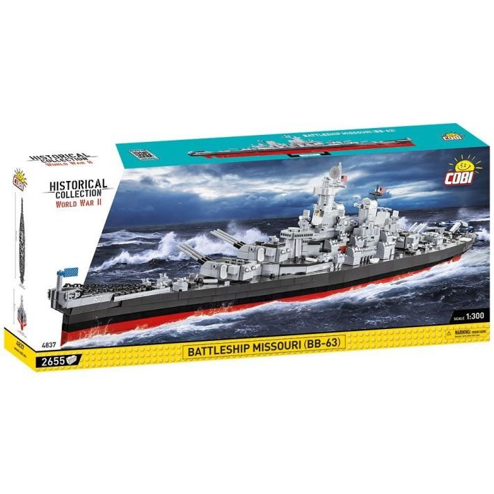 Juguete De Construcción Cobi Battleship Missouri, Escala 1:300 Cobi-4837