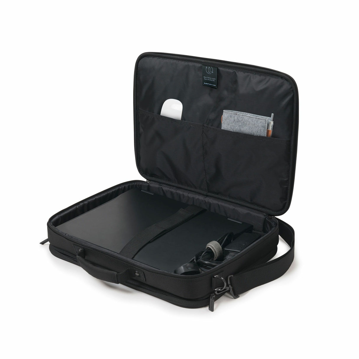 EAN 7640186418867 - DICOTA Eco Multi Plus BASE 39,6 cm (15.6") Maletín Negro imagen 7