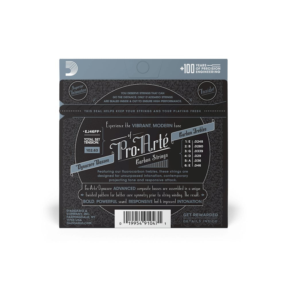 D'Addario Ej46ff - Cuerdas Para Guitarra Clásica (24 - 46)