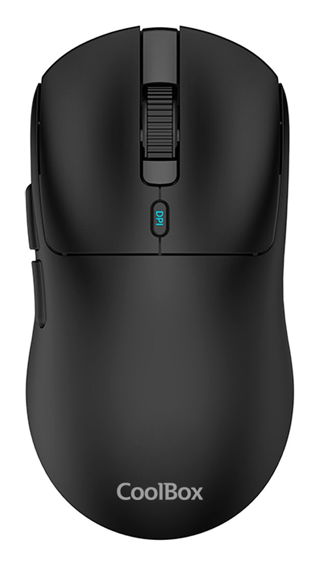 Coolbox Ratón Gaming W03 10000dpi Inalámbrico Rf+Bt Negro