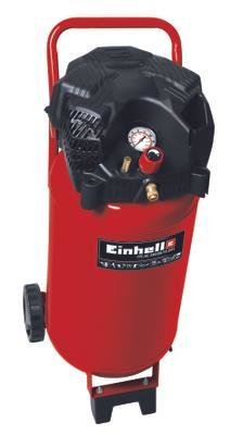 Compresor Einhell Tc-Ac 240/50/10 Of (Rojo/Negro, 1.500 Vatios) 4010393