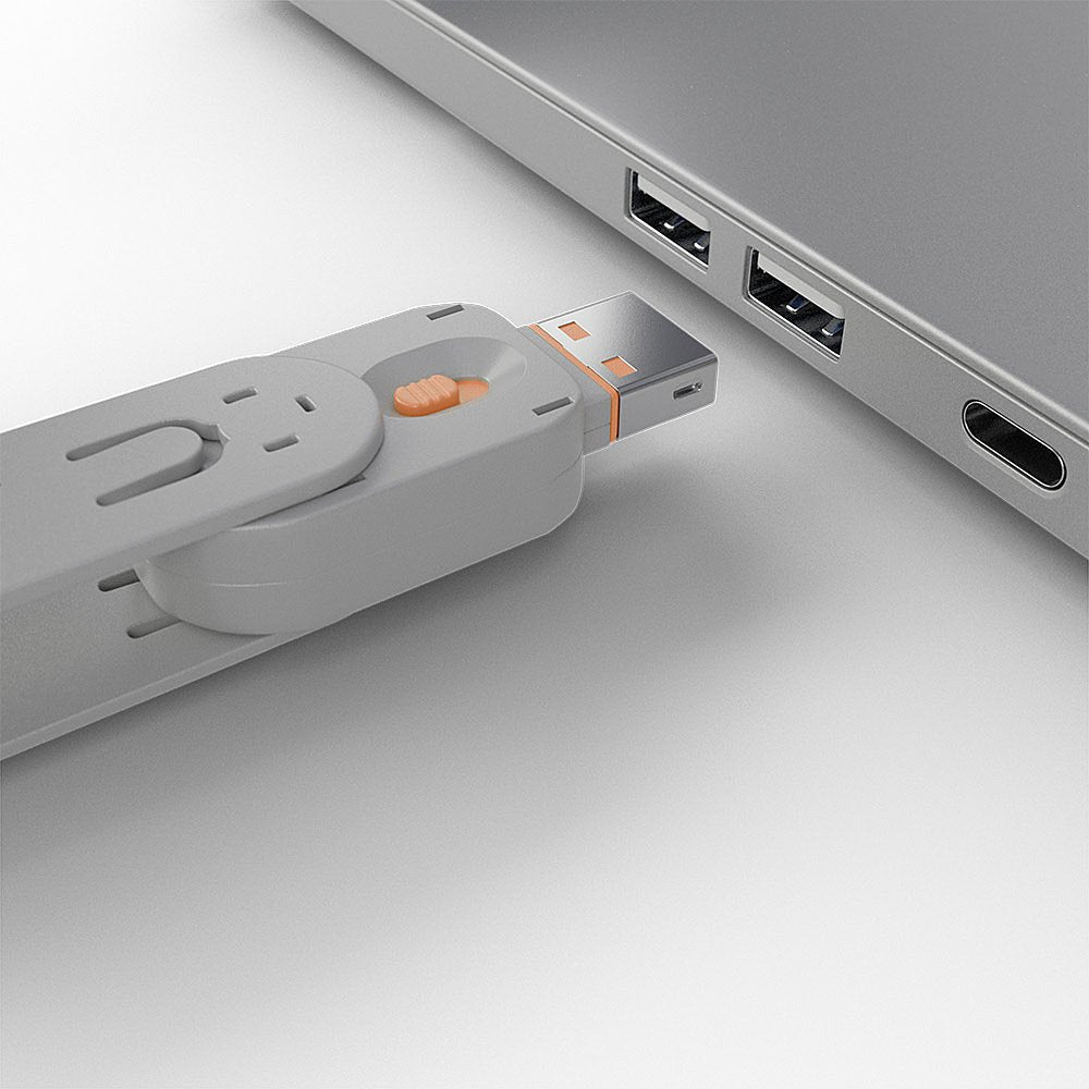 EAN 4002888406239 - Lindy 40623 bloqueador de puerto Llave de bloqueador de puerto USB tipo A Naranja Acrilonitrilo butadieno imagen 3