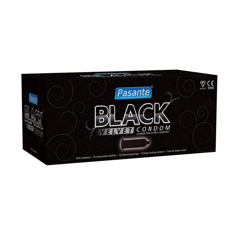 Pasante - Black Velvet Preservativos Caja 144 Unidades