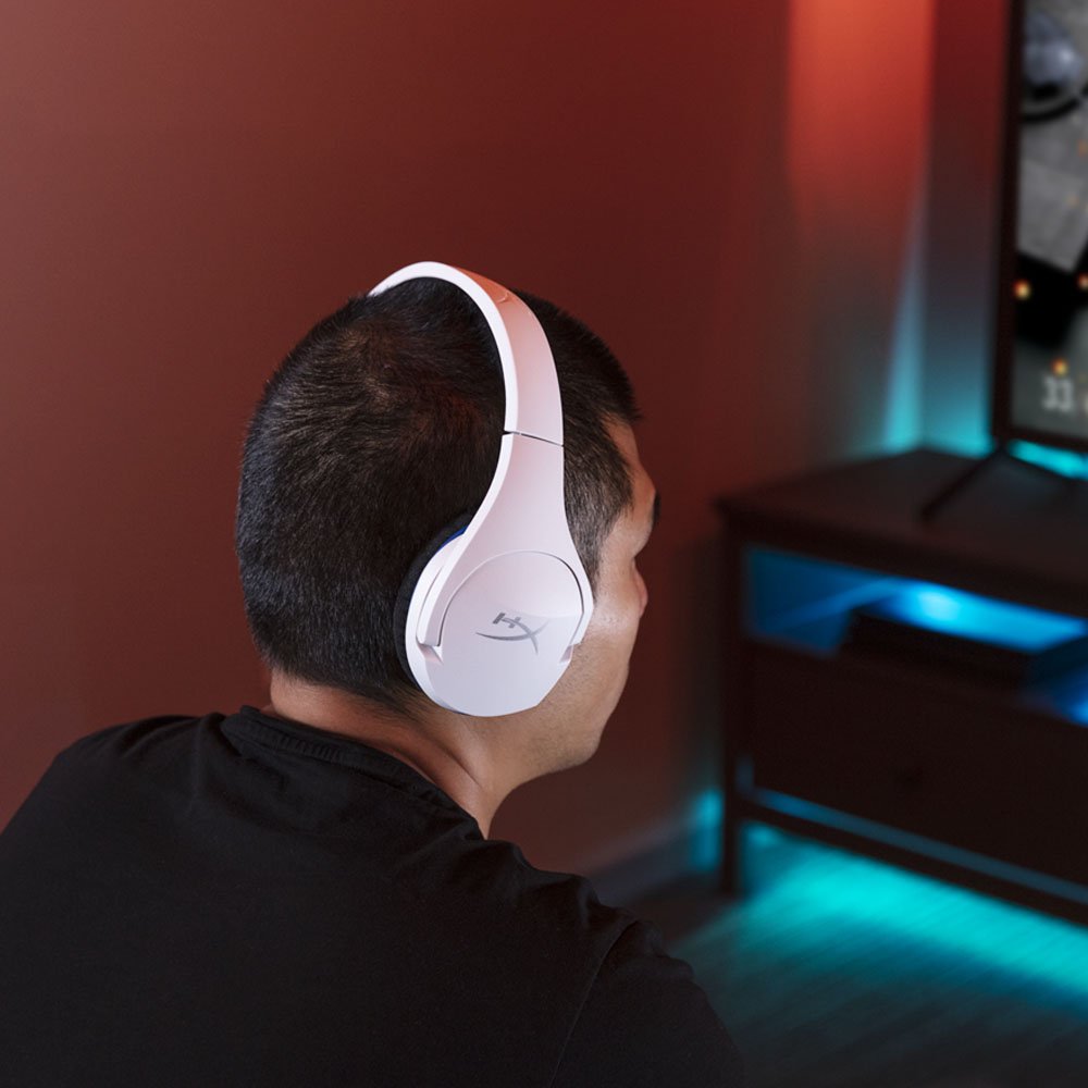 EAN 196188047453 - HyperX Cloud Stinger Core - Wireless Gaming Headset (White-Blue) - PS5-PS4 (HHSS1C-KB-WT/G) Inalámbrico Di imagen 7