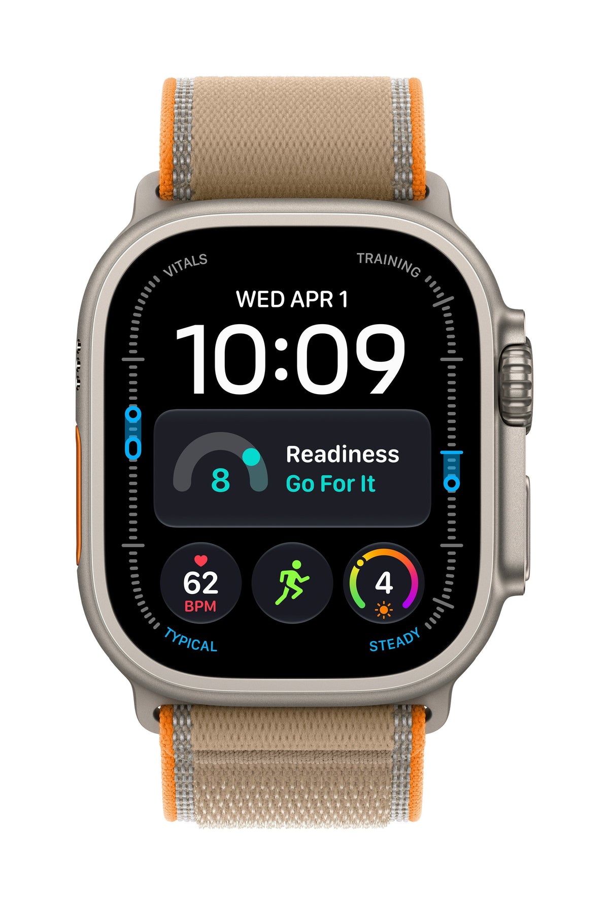 Apple Watch Ultra 4 (2026) Gps+Cel 49mm Caja De Titanio Natural Correa Trail Loop Arena Talla S M Siri Ai