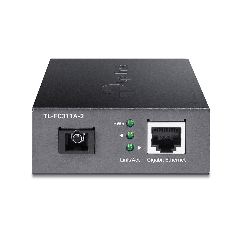 EAN 6935364010560 - TP-Link TL-FC311A-2 convertidor de medio 1000 Mbit/s Monomodo Negro imagen 3