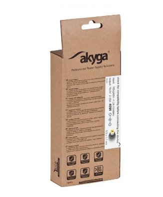 EAN 5901720133854 - Akyga AK-ND-47 adaptador e inversor de corriente Interior 40 W Negro imagen 3