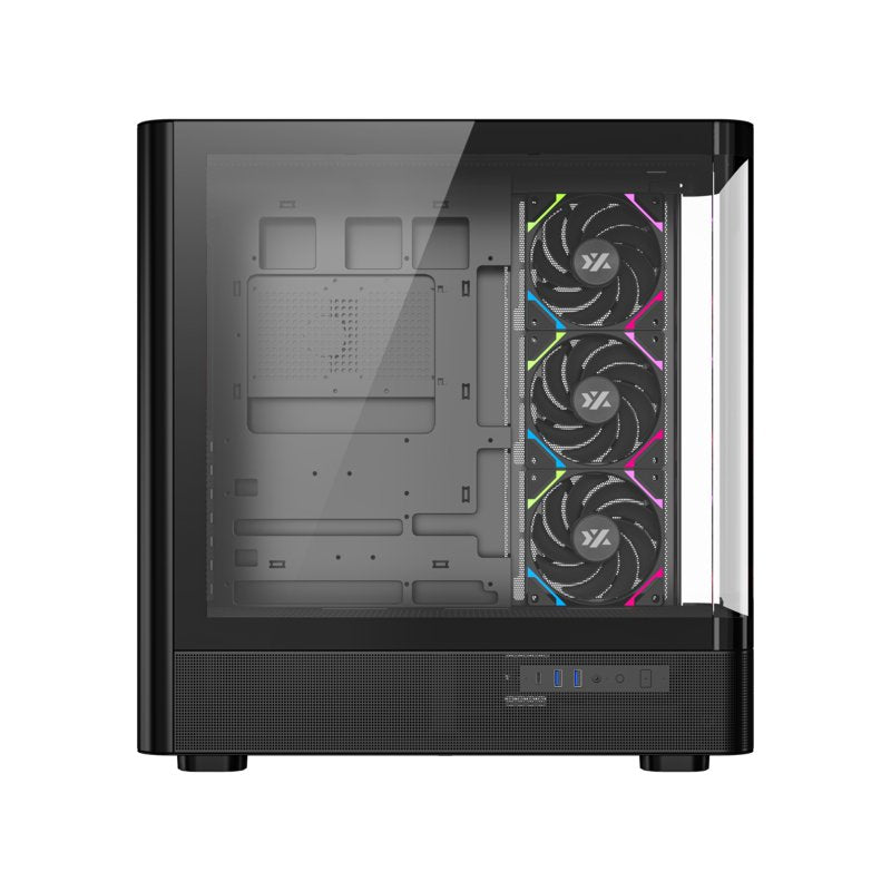 EAN 6978262010874 - XYZ X-CS-QUANTUM-B carcasa de ordenador Midi Tower Negro imagen 2