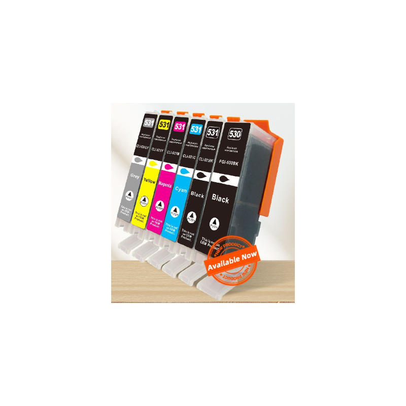 12ml Dye Ciano Compatible Para Canon Pixma Ts8750,Ts8751 6119c001