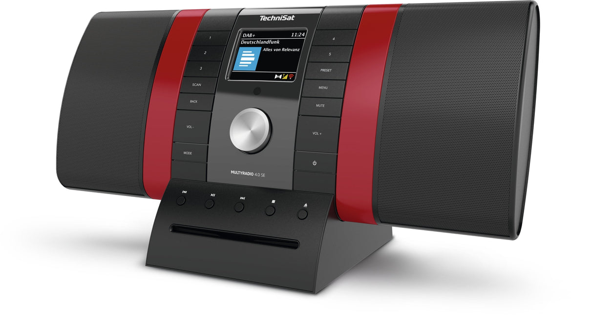 Technisat Multyradio 4.0 Se Schwarz/Rot