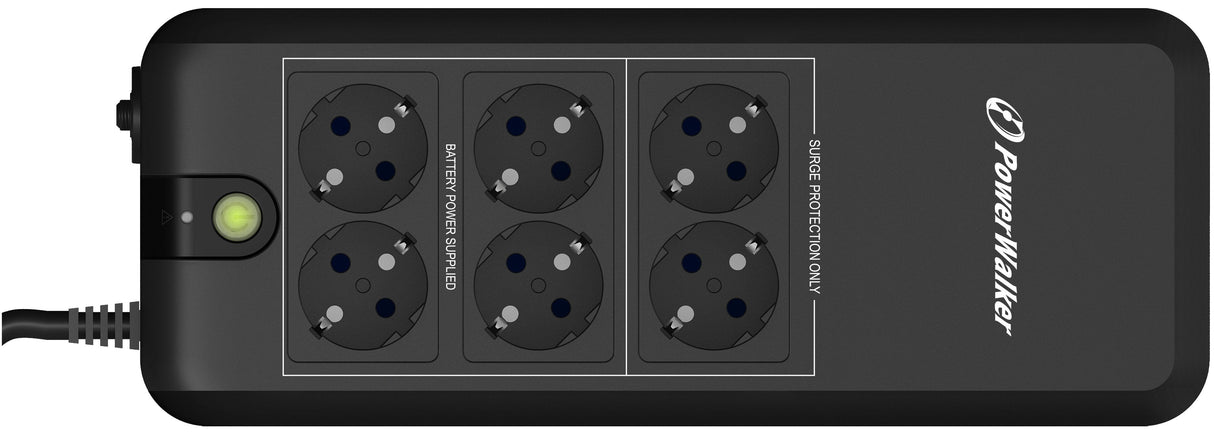 EAN 4260074975499 - PowerWalker VFD 600 APFC sistema de alimentación ininterrumpida (UPS) En espera (Fuera de línea) o Standb imagen 3