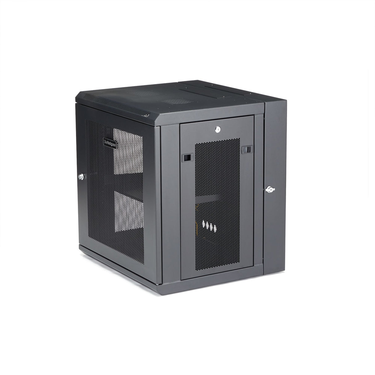 EAN 65030867405 - StarTech.com RK12WALHM armario rack Bastidor de pared Negro imagen 3