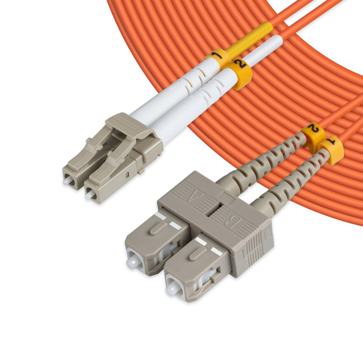 Microconnect Lc/Pc-Sc/Pc 2m Cable De Fibra Optica Naranja