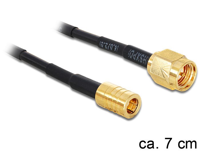 Delock Cable De Antena Sma Conector Macho > Smb Conector Macho 70 Mm