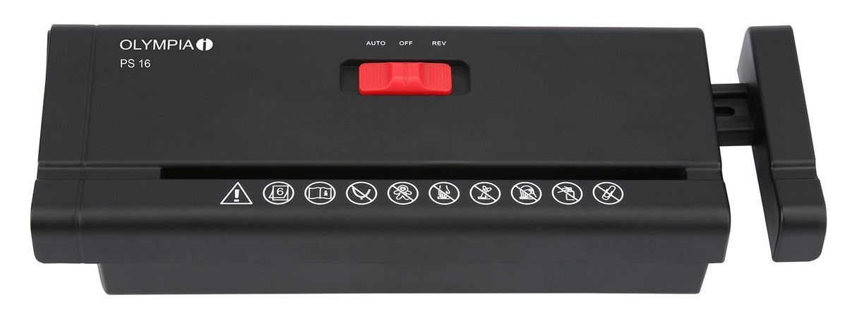 Olympia 2704 Triturador De Papel Corte En Tiras 34 Cm Negro