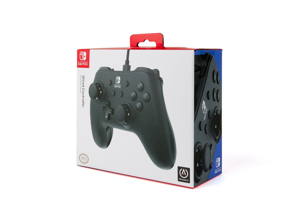Mando Gaming Powera Para Nintendo Switch Negro Mate