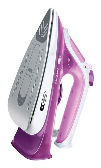 Plancha Braun Freestyle 3 Fi 3124 Pu, De Vapor Violeta/Blanca 127408001