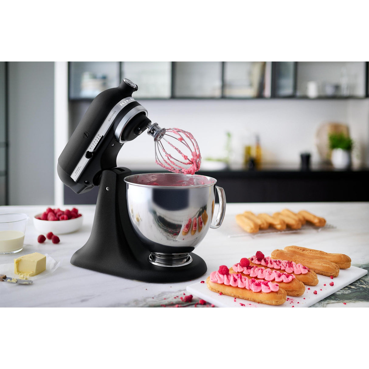 Robot De Cocina Kitchenaid Artisan 300 W 4,8 L Negro