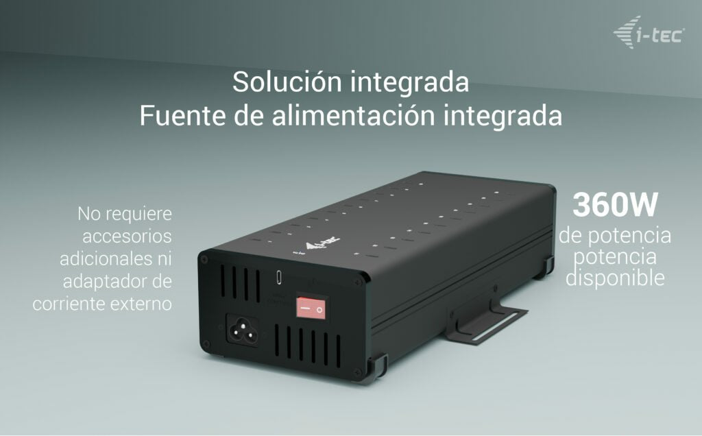 EAN 8595611706318 - i-tec CACHRGHUB20C cargador de dispositivo móvil Universal Negro Corriente alterna Carga rápida Interior imagen 6
