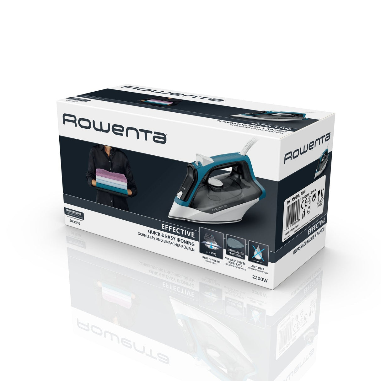 Rowenta Effective Plancha De Vapor 2200w