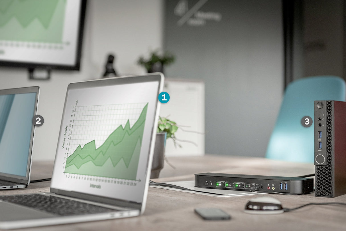 EAN 4016032475606 - Digitus DS-12890 interruptor KVM Negro imagen 2