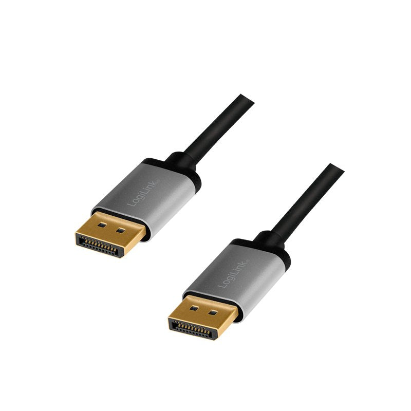 EAN 4052792062021 - LogiLink CDA0100 cable DisplayPort 1 m Negro, Gris imagen 1