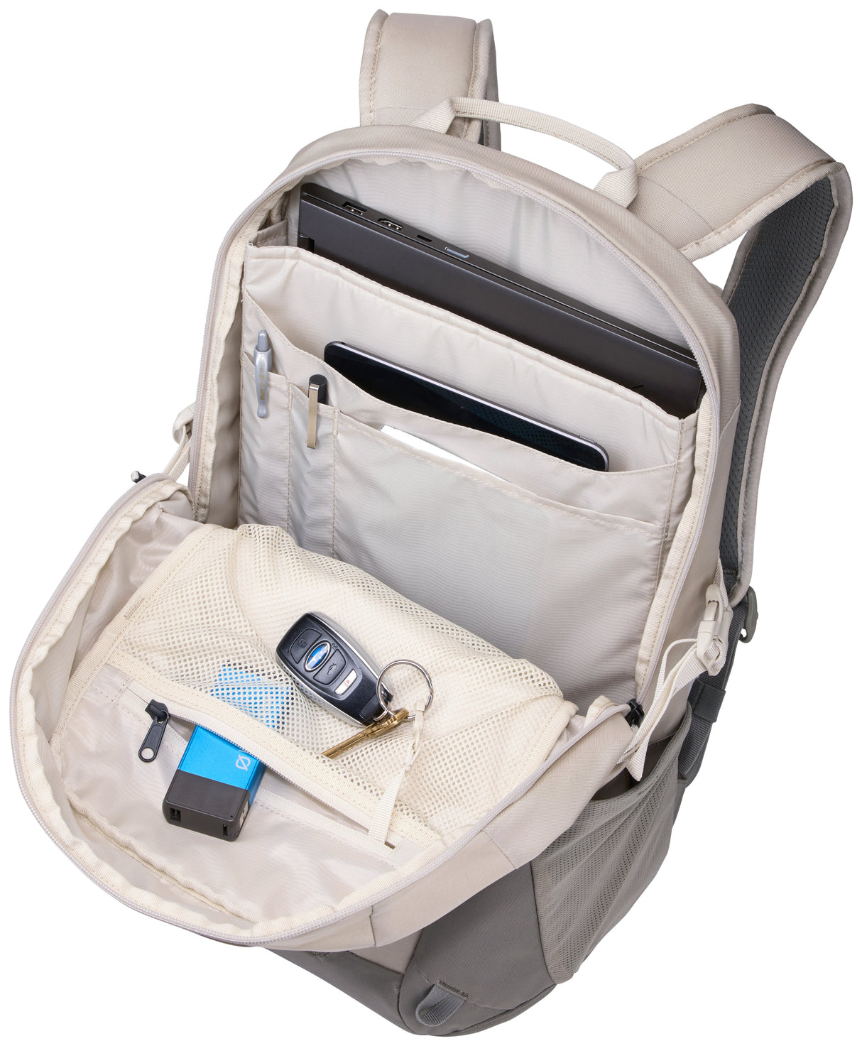 EAN 0085854253413 - Thule EnRoute TEBP4116 - Pelican/Vetiver mochila Mochila informal Gris, Blanco Nylon imagen 5