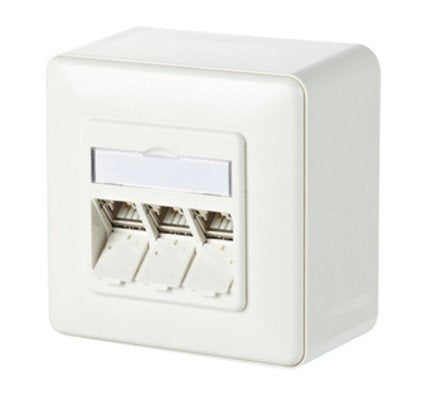 Metz Connect 130b11d30002-E Toma De Corriente Rj-45 Blanco