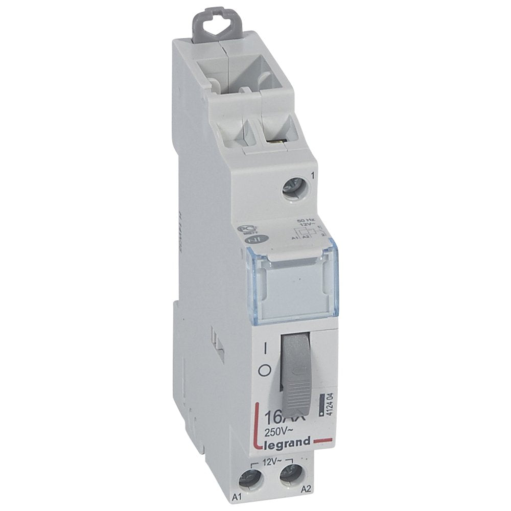 Legrand 412404 Cx3 Fernschalter 1-Polig 16a 250vac Mechan. Ac 12v 1schliesser