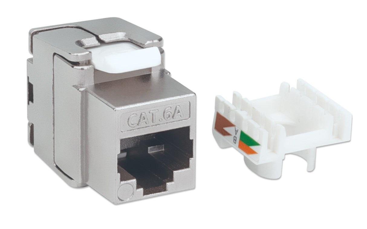 Intellinet Cat6a-Modularhchse Ftp Keymone Jack Werkzeuglos