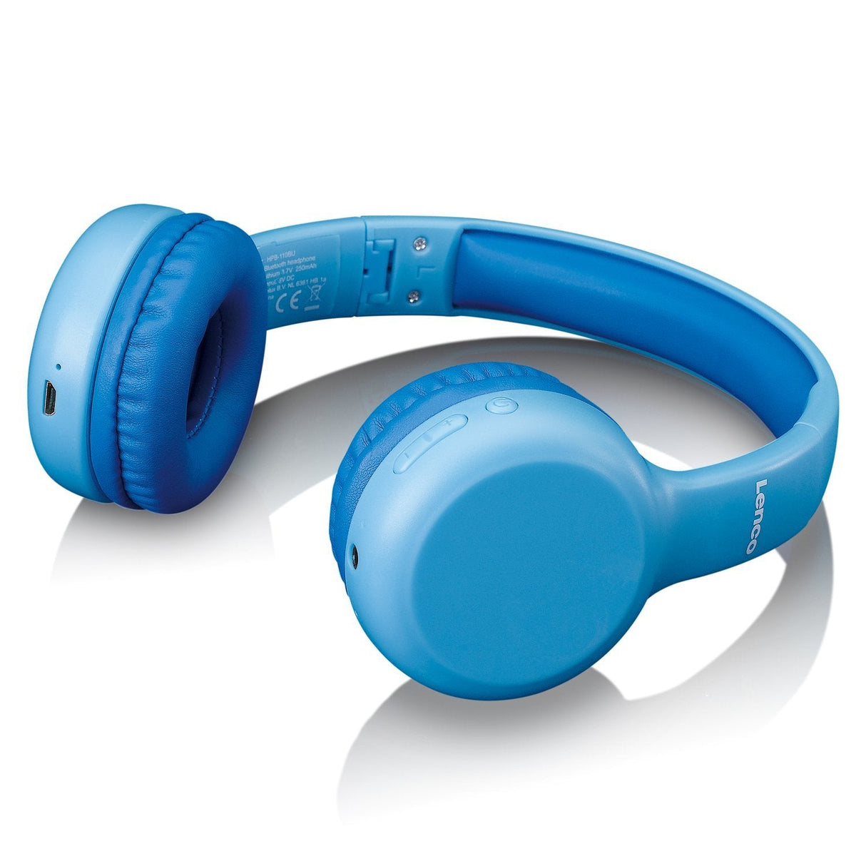 Auriculares Micro Lenco Hpb-110bu Azul