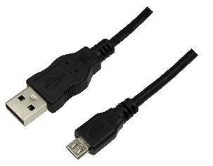 Logilink Cable Usb 2.0 A Micro Usb 1m Negro Cu0058