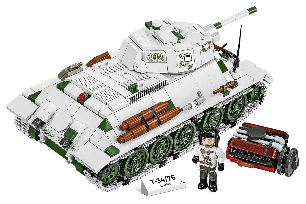 EAN 5902251025953 - COBI T-34/76 mod. 1941/42 imagen 2