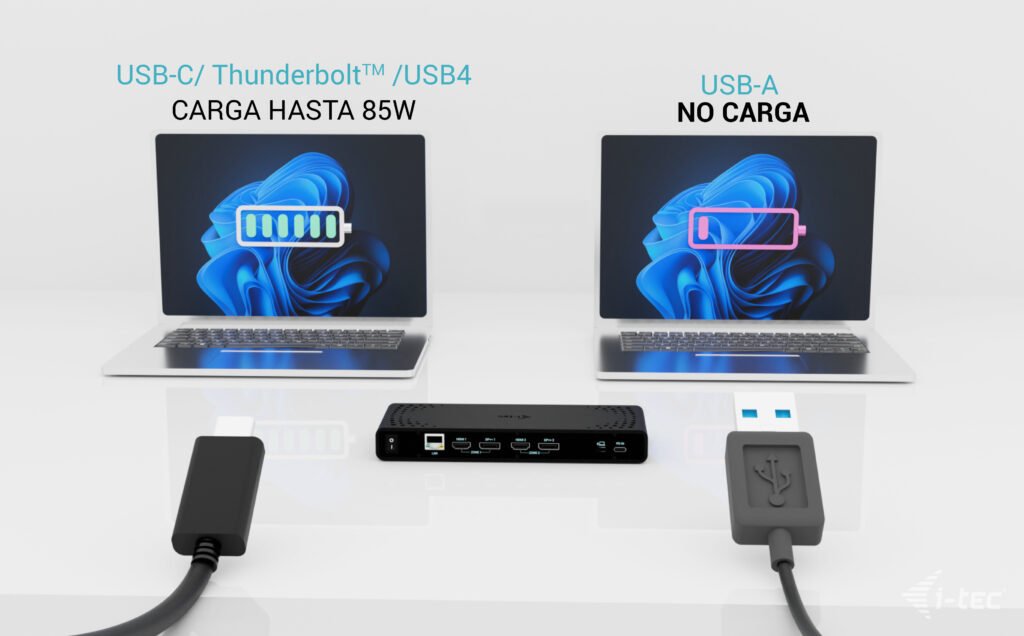 EAN 8595611707179 - i-tec CADUA4KDOCKPDB100 base para portátil y replicador de puertos Alámbrico USB 3.2 Gen 1 (3.1 Gen 1) Ty imagen 8