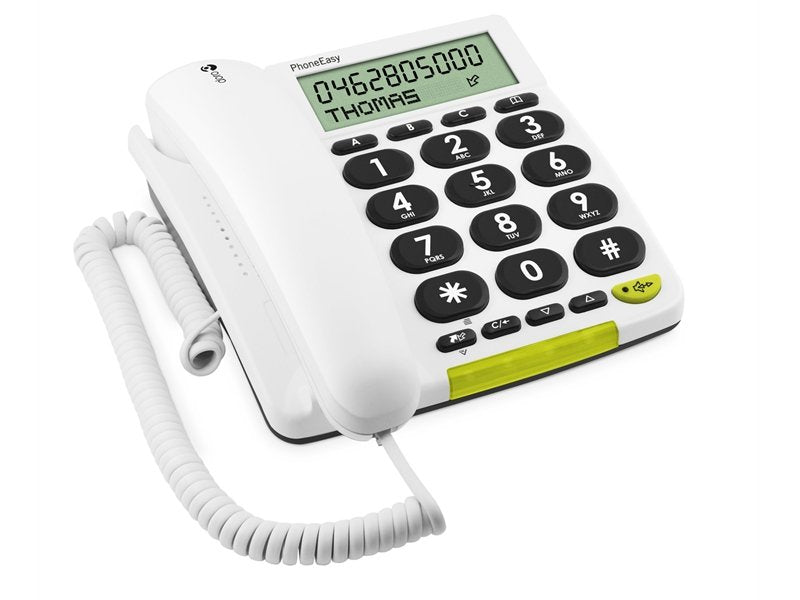 Telefono Fijo Doro Phone Easy 312cs 1 Blanco