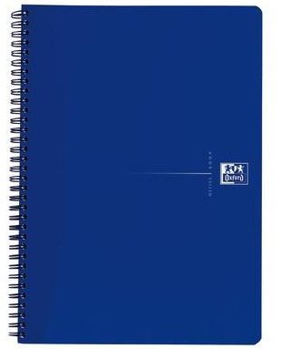 Oxford 100102565 Cuaderno Y Block A5 Negro, Azul