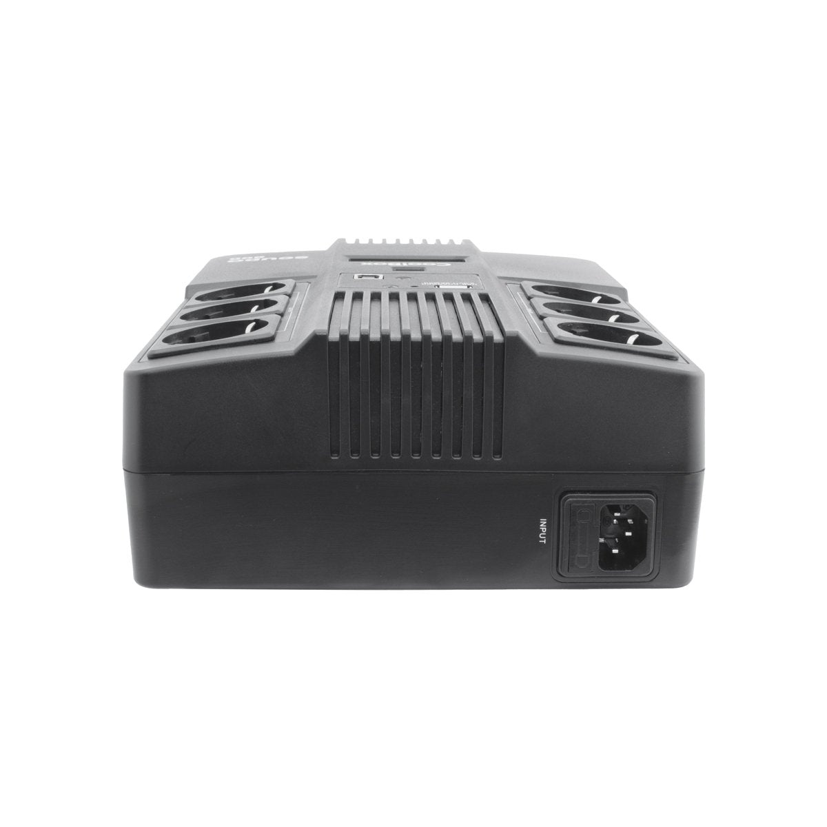 EAN 8437012429215 - CoolBox Scudo 3 LCD 800VA sistema de alimentación ininterrumpida (UPS) Línea interactiva 0,8 kVA 6 salida imagen 2
