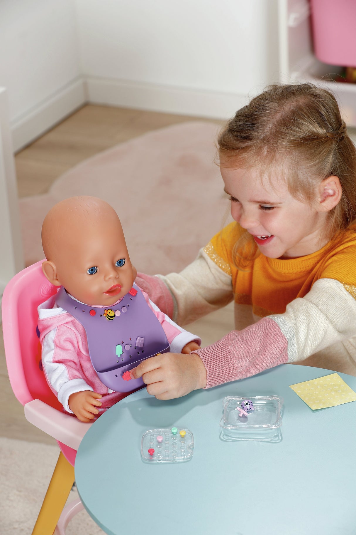 EAN 4001167837221 - BABY born Bib Pinplay Babero de muñecas imagen 7