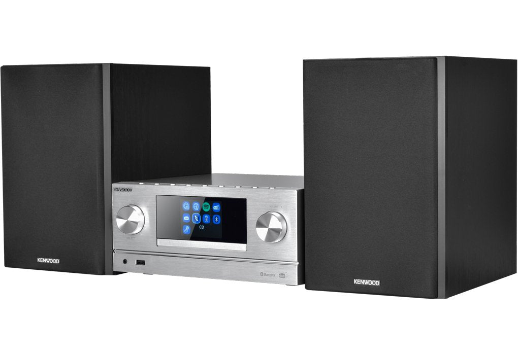 Kenwood M-9000s Smart Micro Hifi-Symem Mit Dab+, Wifi, Internetradio Plata