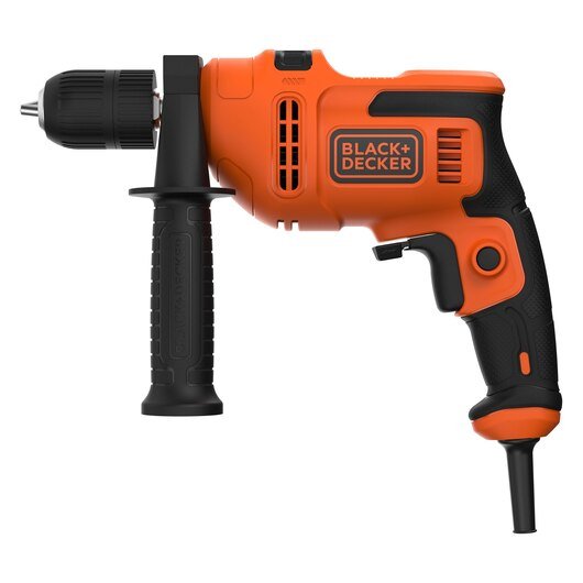 Taladro Black & Decker Beh200k-Qs 2900 Rpm Sin Llave 1,67 Kg Negro, Naranja