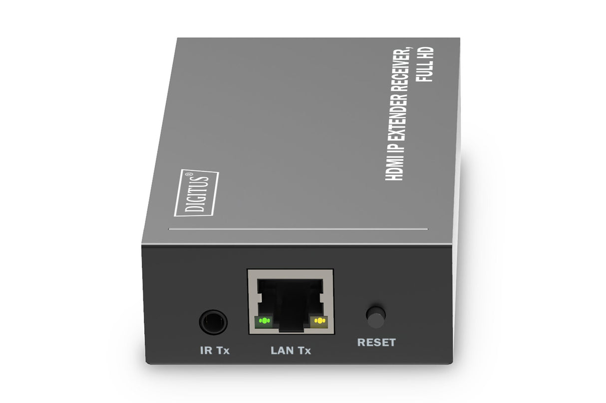 EAN 4016032482727 - Digitus DS-55518 extensor audio/video Receptor AV Negro imagen 4