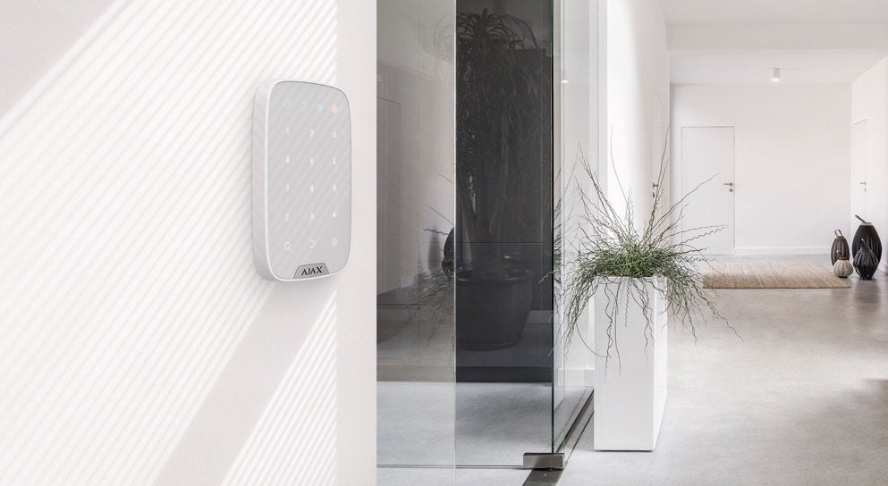 EAN 0856963007309 - Ajax KeyPad Teclado RF Blanco imagen 2