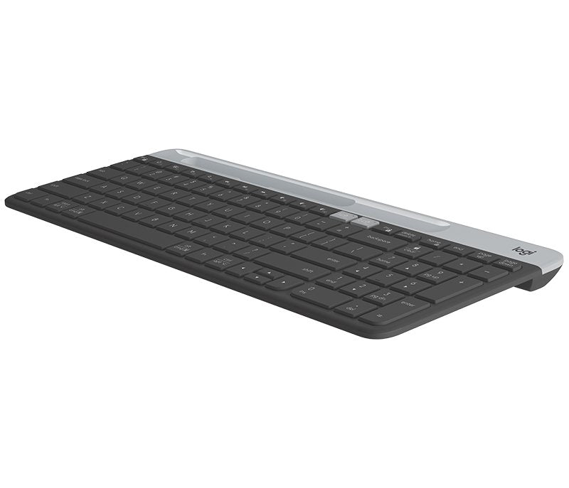 Logitech Slim Multi-Device Wireless Keyboard K580 Teclado Rf Wireless + Bluetooth Nórdico Grafito