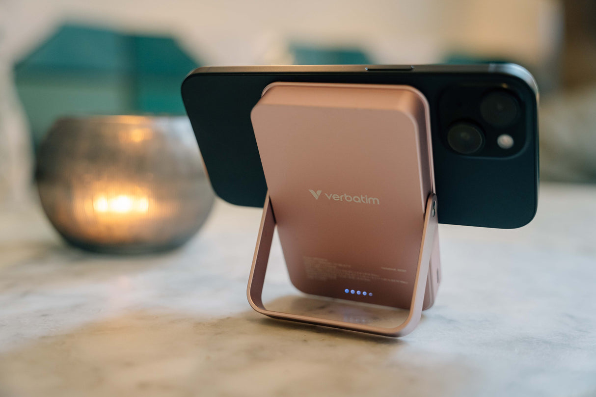 EAN 0023942322641 - Verbatim Charge 'n' Go Magnetic Wireless Polímero de litio 10000 mAh Cargador inalámbrico Negro imagen 6