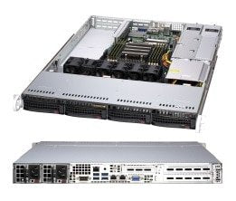 Supermicro Barebone 1014s-Wtrt A+ Server 1u Single Socket Sp3 As-1014s-Wtrt