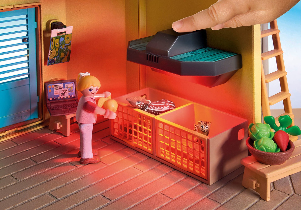 Playmobil 71007 Tierpflegestation, Konstruktionsspielzeug 71007