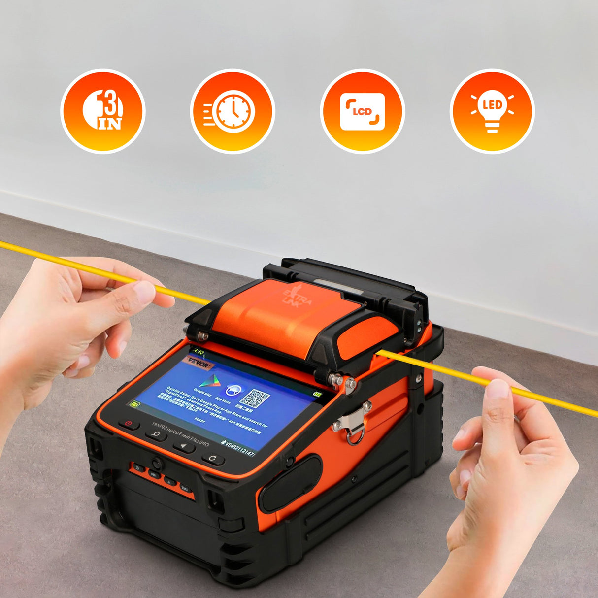 EAN 5903148916125 - Extralink AI-9 FUSION SPLICER empalmadora por fusión imagen 16
