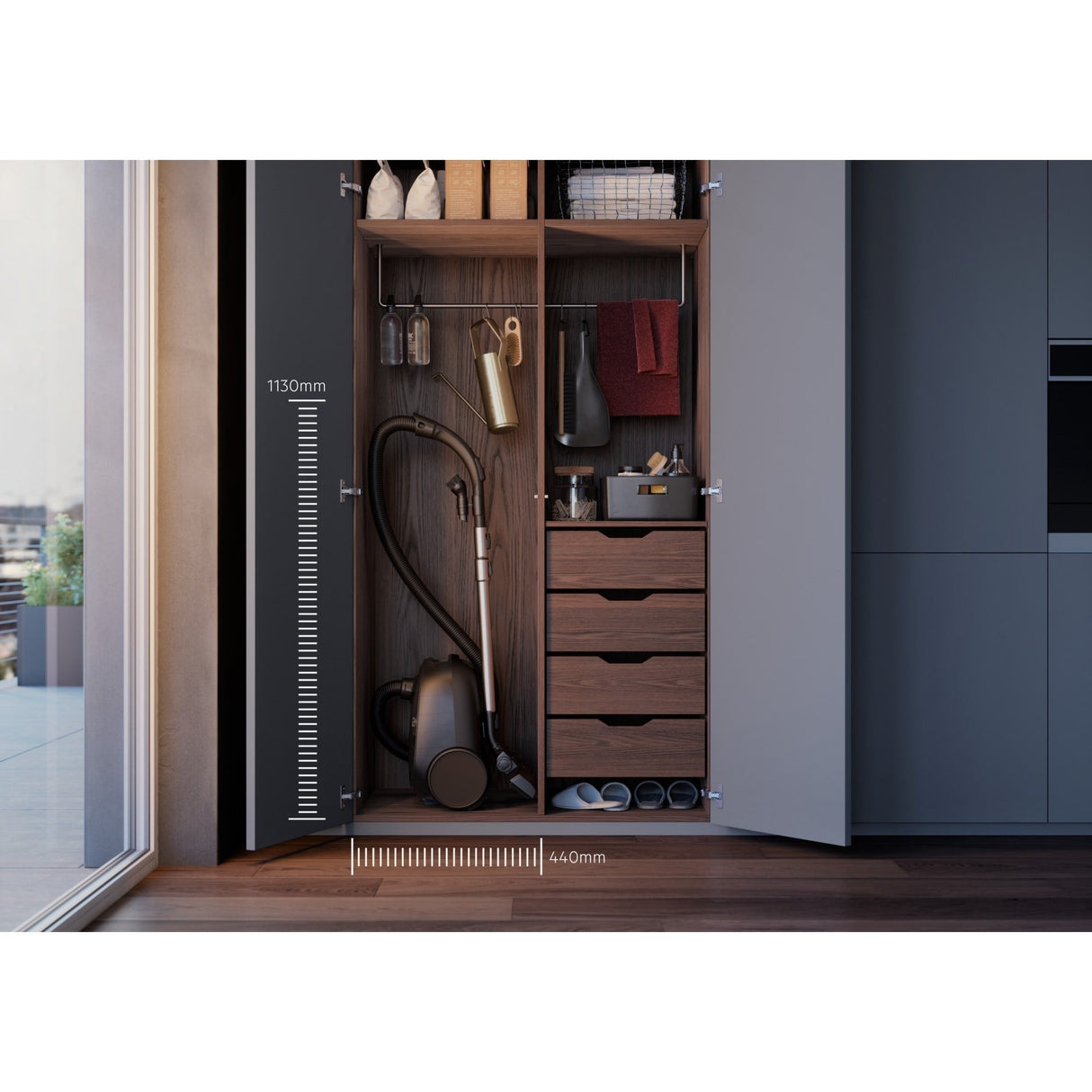 EAN 7332543822768 - AEG AB61C2DB 3,5 L Aspiradora cilíndrica Secar 850 W Bolsa para el polvo imagen 12